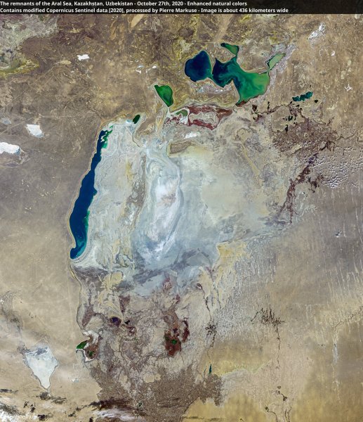 Aral Sea 2020