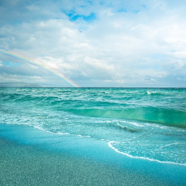 Красивое море