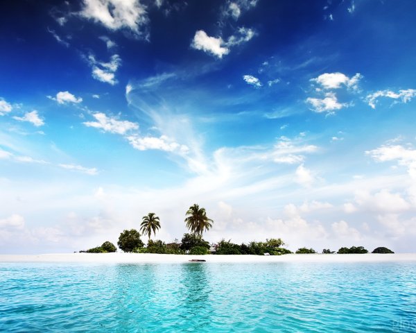 Рассвет на море