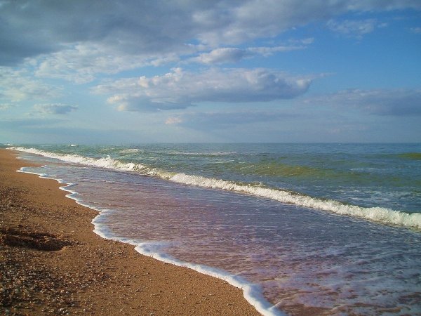 Арабатская стрелка Азовское море