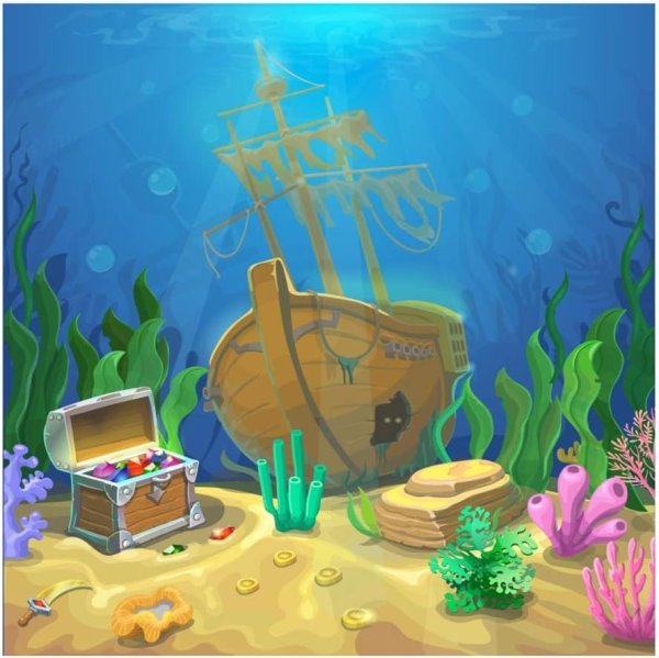 Большой сундук с золотом