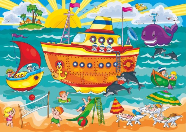 Морское путешествие для детей