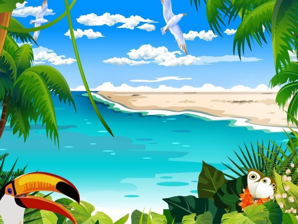 Рисование на морскую тему