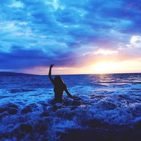 Счастливая девушка