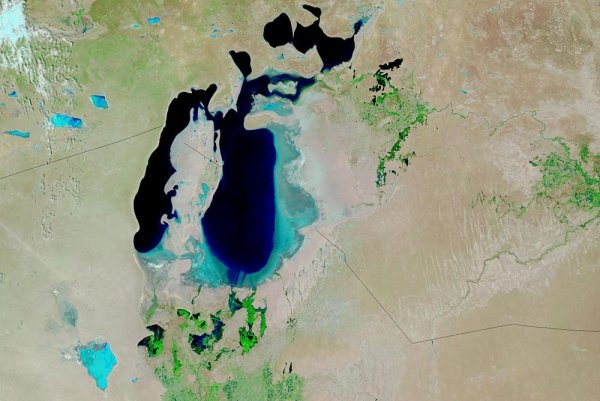 Аральское море полноводное