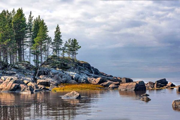 Берег белого моря Карелия