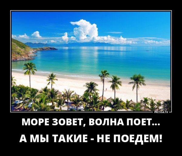 Первый день на море юмор