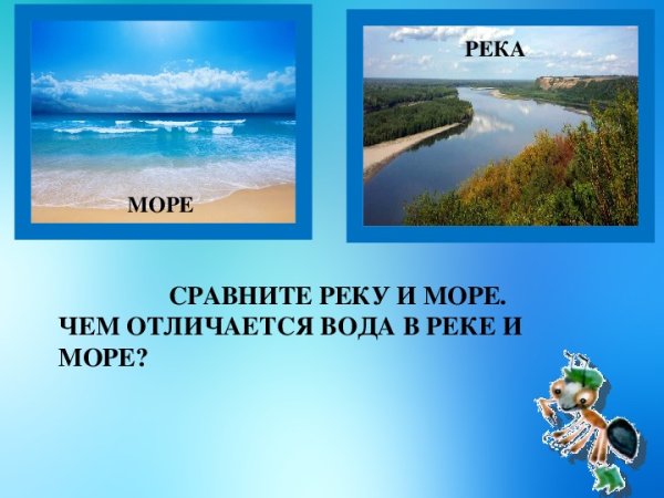 Реки озера моря океаны