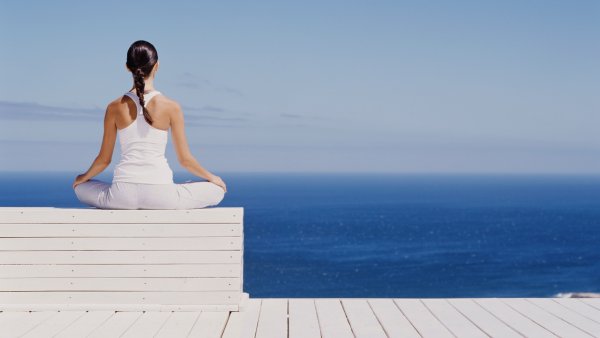 Медитация на берегу моря