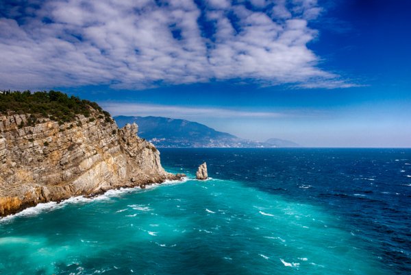 Море вертикально Крым