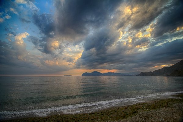 Крымское черное море