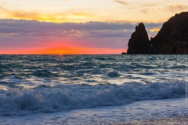 Красоты Крыма закат