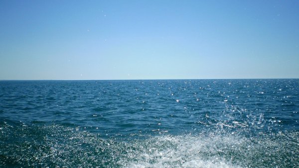 Красивое черное море