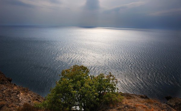 Вид на черное море