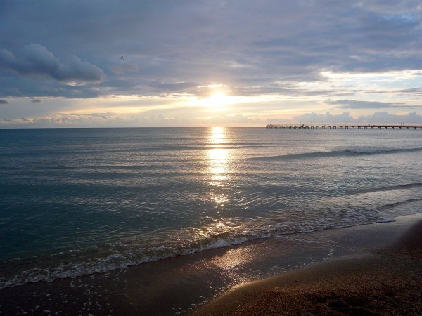 Берег черного моря Анапа