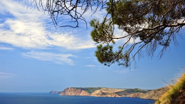 Фон для рабочего стола море Крым