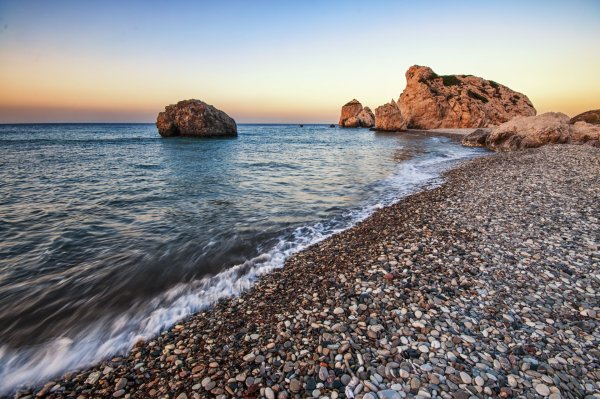 Черное море галечный берег