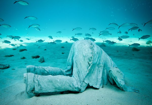 Подводный парк скульптур Джейсона Тейлора