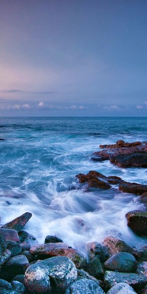 Берег моря вертикально