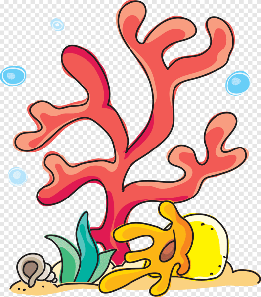 Водоросли мультяшные