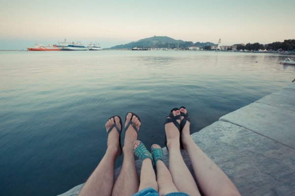 Ножки на море