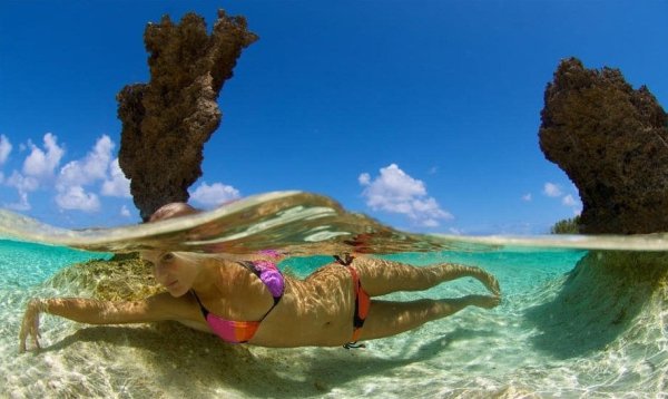 Смешные фотосессии на море