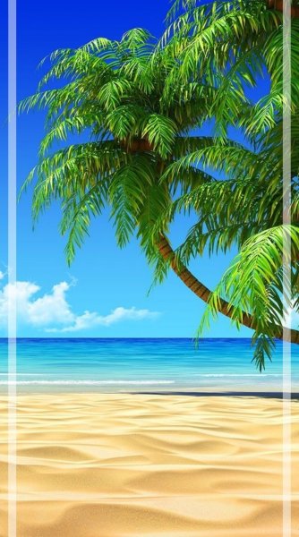 Тропический пляж