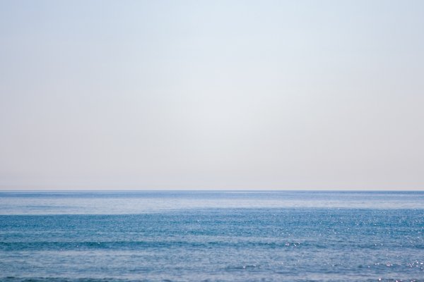 Море спокойное Горизонт