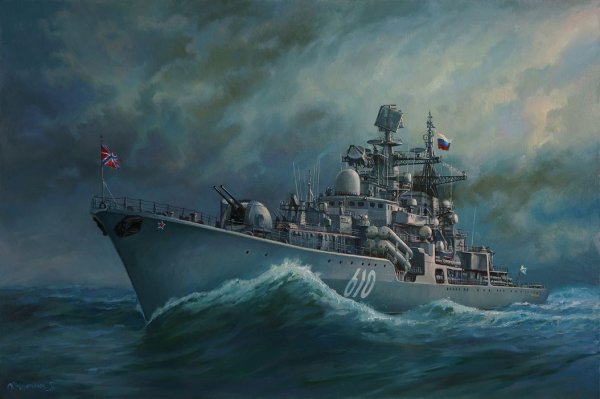 Эсминец проекта 956 арт