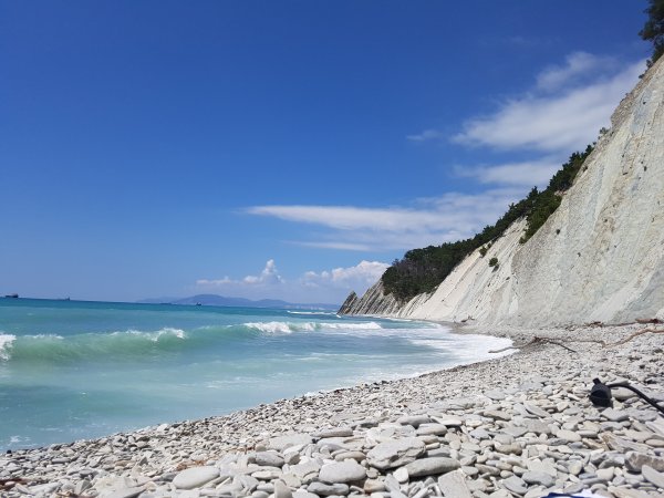 Черное море Кабардинка пляж