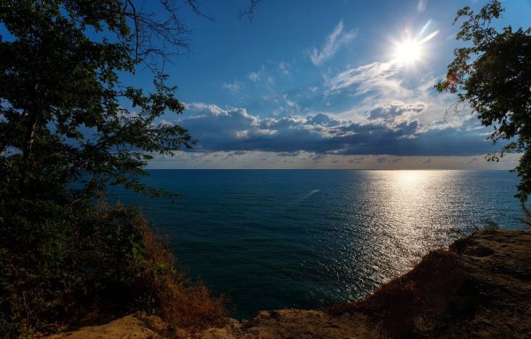 Черное море рассвет Краснодарский край