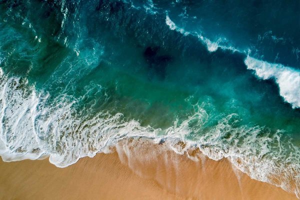 Море пляж сверху