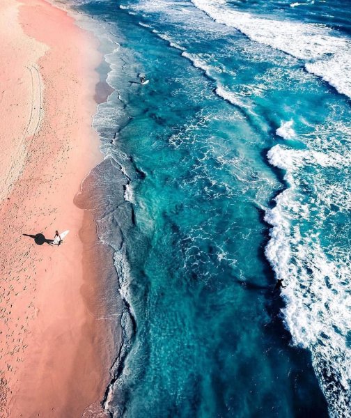 Картинки море закат волны