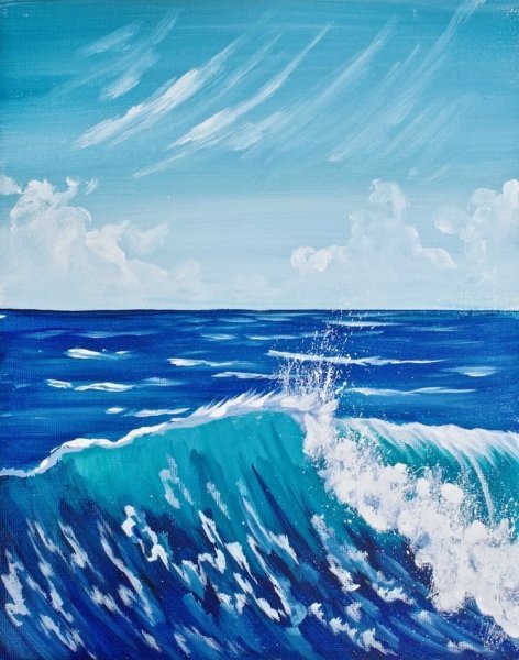 Пляж мультяшный