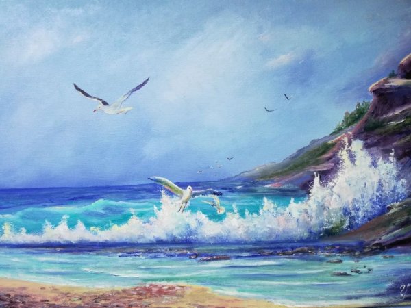 Пейзажи корейского художника сунг Ким