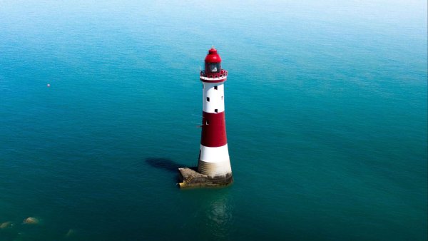 Маяк Турлитис сверху