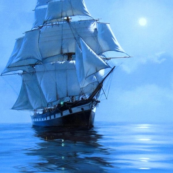 Картина Доусон Монтегю корабль