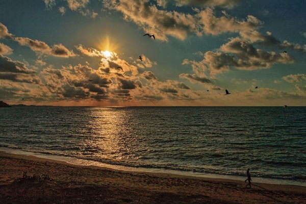 Море Крым закат