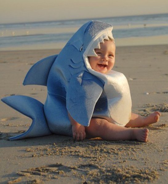 Дети на море