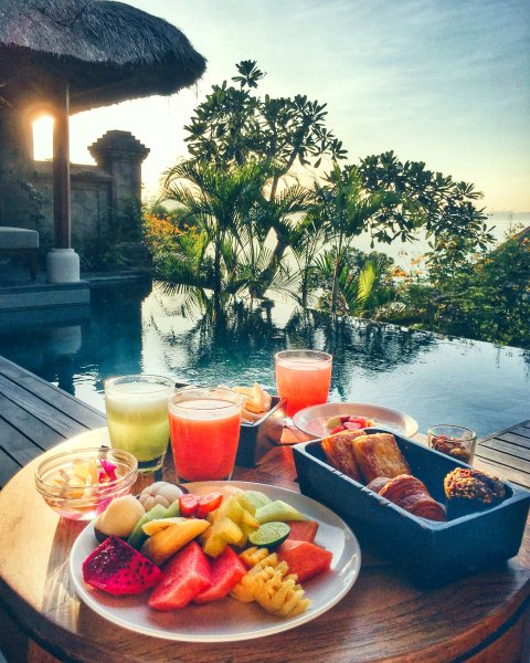 Завтрак на Бали