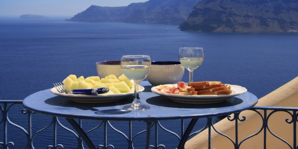 Средиземноморское меню ужин для двоих