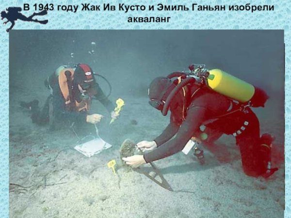 Профессия водолаз