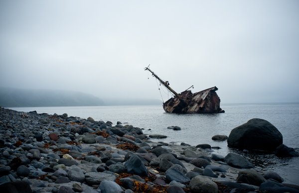 Остров Матыкиль Охотское море