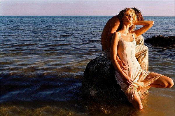 Море женщины любовь
