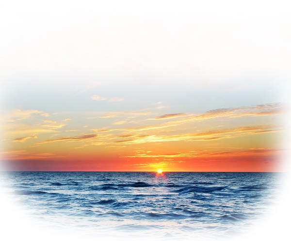 Морские пейзажи на прозрачном фоне