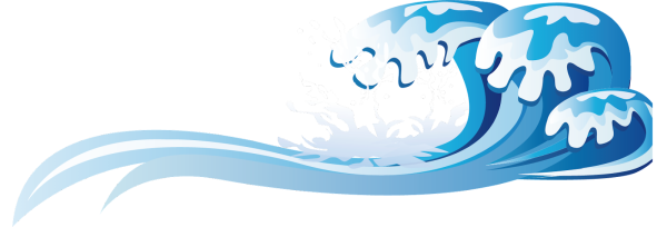 Волна клипарт на прозрачном фоне