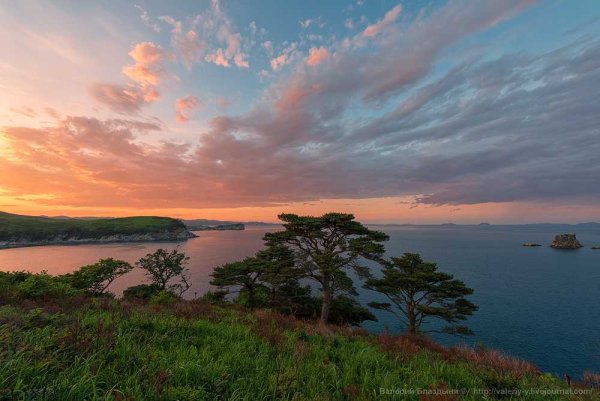 Дальневосточный морской заповедник закат