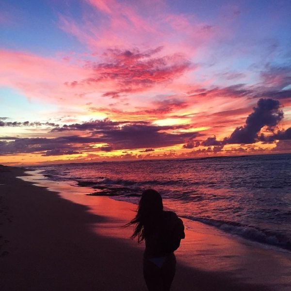 Селфи на море