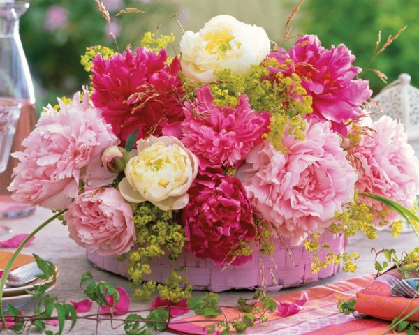 Пышные цветы