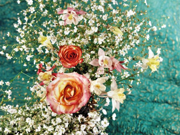 Букет луговых цветов